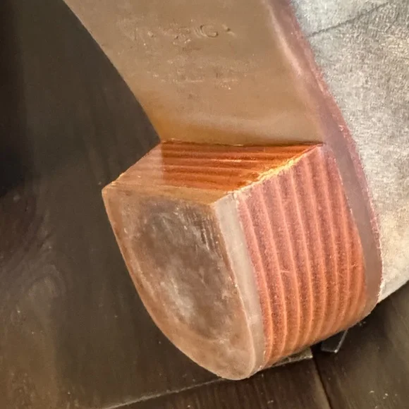 Women's Via Spiga Gray Suede Ankle Boots 9.5 - Picture 16 of 16